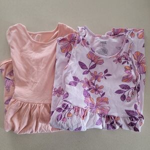 Girls 2 Pack Jumping Beans Spring Dresses Size 7